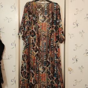 Tourqoise Haven Duster